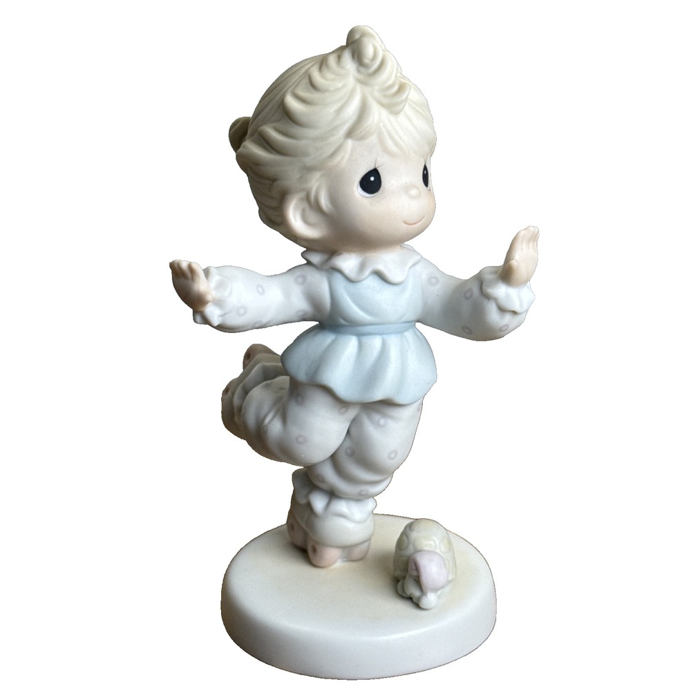 (45A)-521280 - Precious Moments "Happy Trip" Figurine- 1989 - Enesco Retired